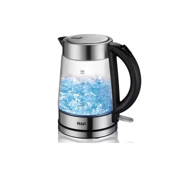 RAF Glass Kettle R-7889 - Silver