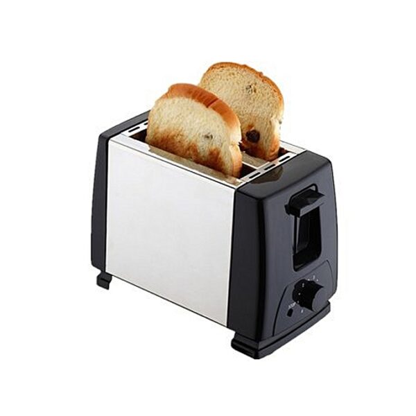 Electric Automatic 2 Slice Bread Toaster - Grey