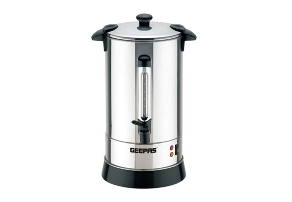 Geepas 10L Water Boiler 1650W - Auto & Reset Thermostat with High Energy Efficient | Stainless Steel Body | Perfect for Hotels, Home, Hospitals