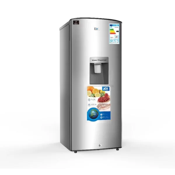 ADH 260L Refrigerator With Water Dispenser – Silver