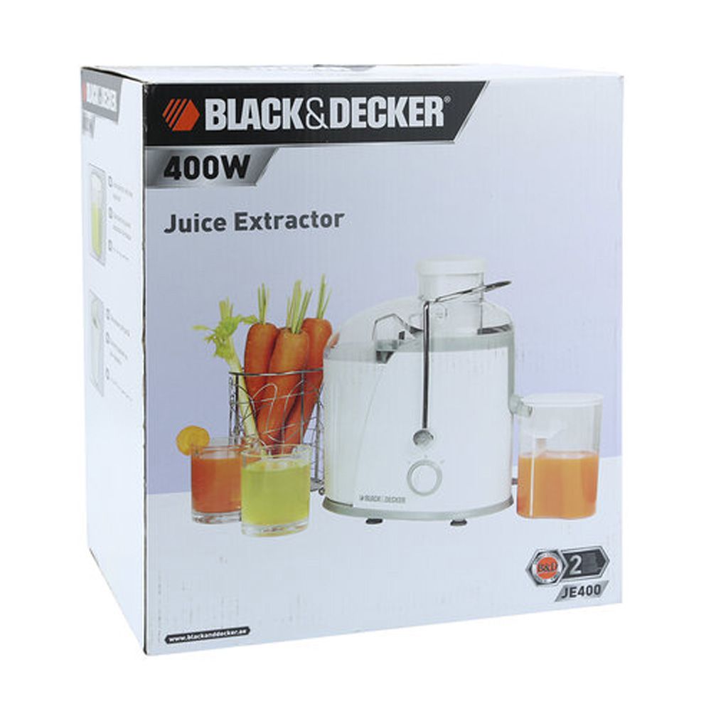 Black Decker JE400 400 WATTS JUICE EXTRACTOR 400 W Juicer