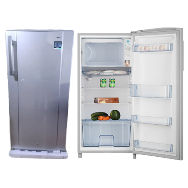 CHiQ 195-Litres Fridge; Net (150L) Single Door Defrost Refrigerator