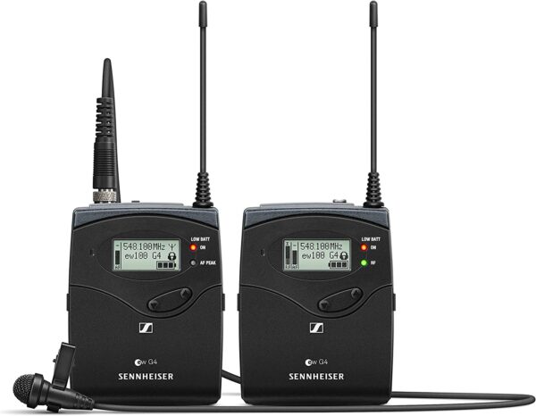 Sennheiser Portable Wireless Lavalier Mic Set (Ew 122P G4-B)