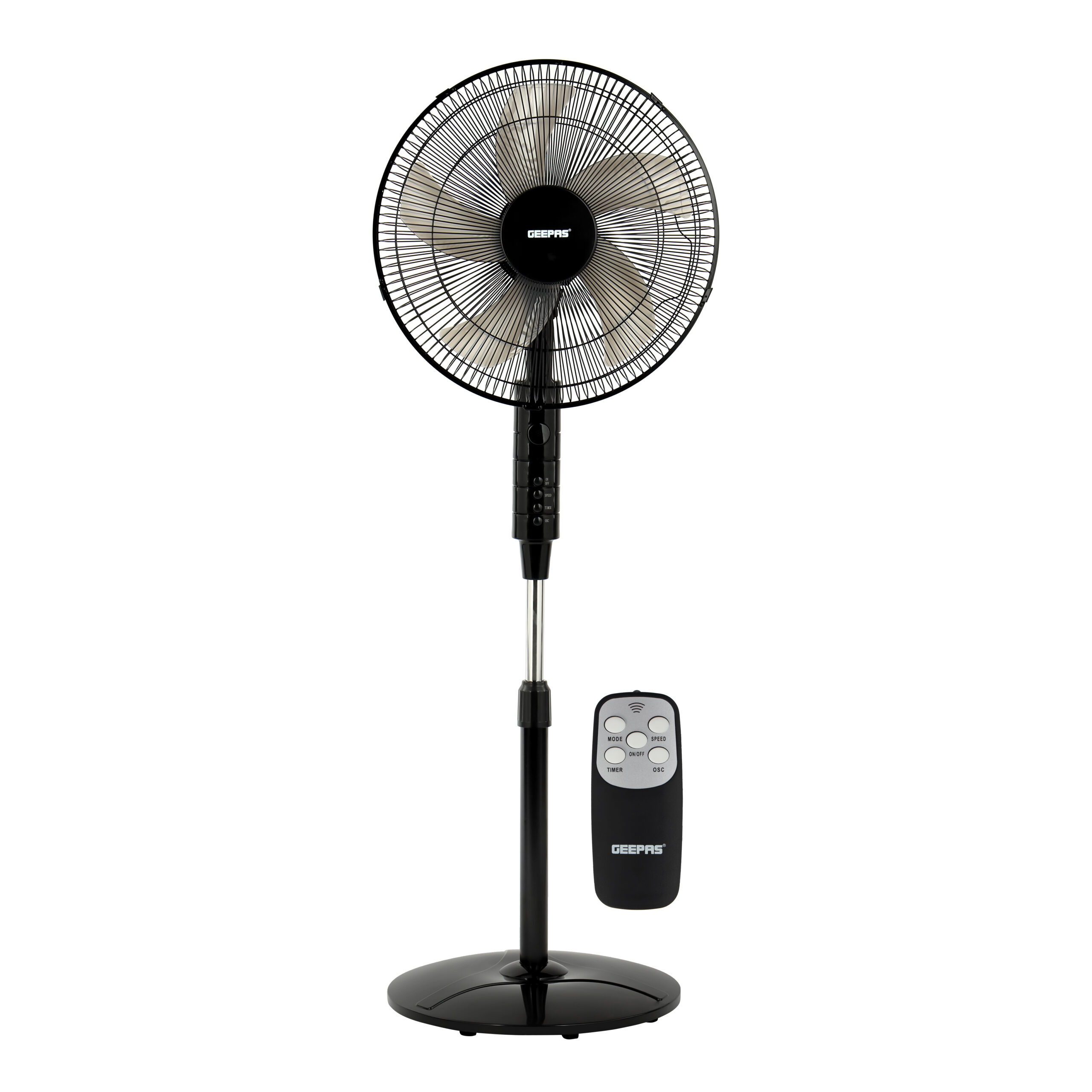 Geepas 16" Stand Fan with Remote Control