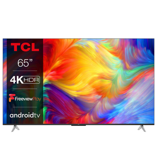 TCL 65-Inch 4K UHD HDR LED Smart Android Google TV,