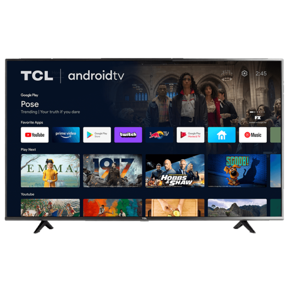 TCL 75 inch 4K HDR Smart Android Google TV