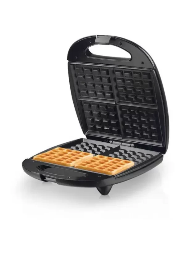 Saachi 4 Piece Saachi Waffle Maker - Silver