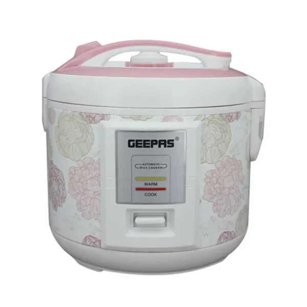 Geepas 1.5 L Electric Rice Cooker with Steamer 500W | GRC4334