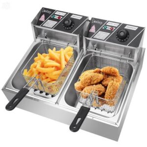 Pixel Double Deep Fryer, 12 Liters