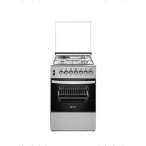 SPJ 3+1 Cooker 50x50cm – 3 Gas Burners + 1 Electric Hotplate + Electric Oven